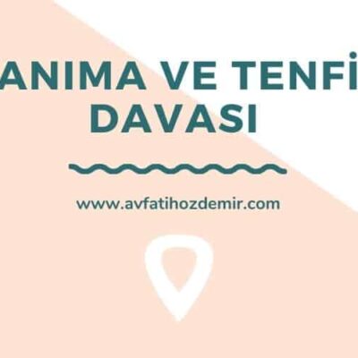 Samsun’da Tanıma ve Tenfiz Davası