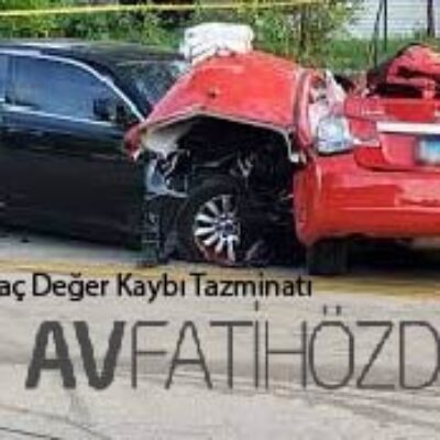 Samsun Araç Değer Kaybı Tazminatı